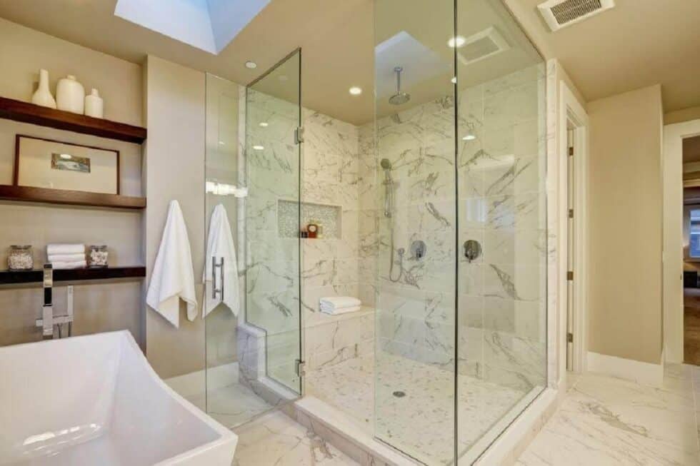 An Increase in Tub to Shower Conversions in Bathrooms Home