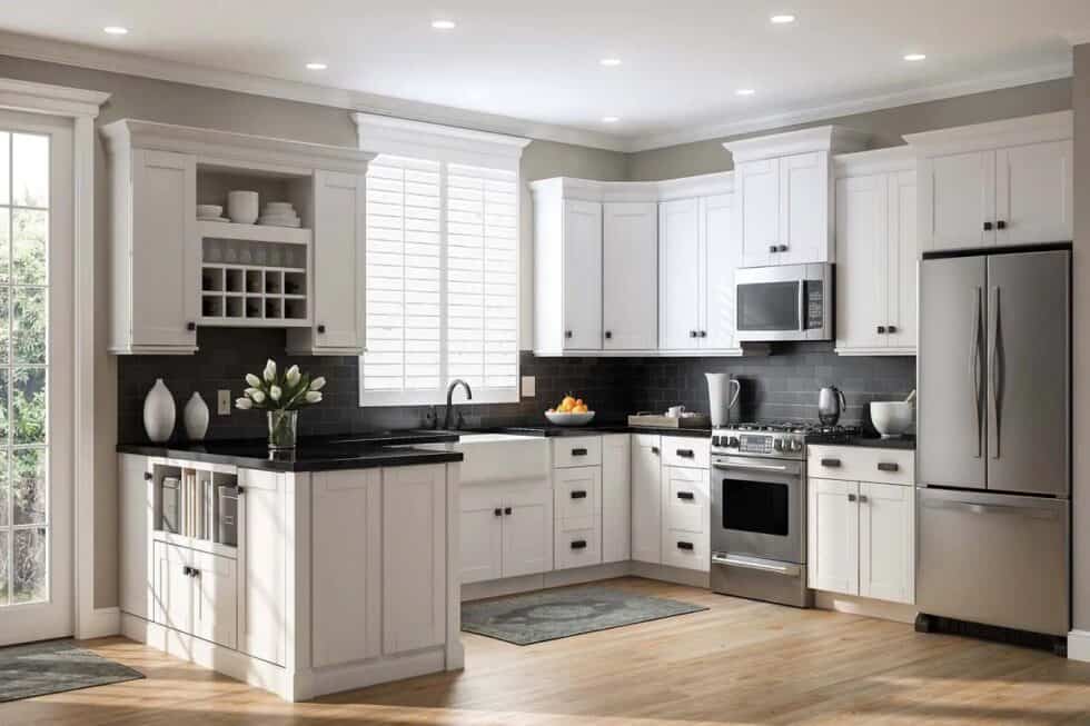 White Shaker Are a Classic Design Choice for Every Kitchen
