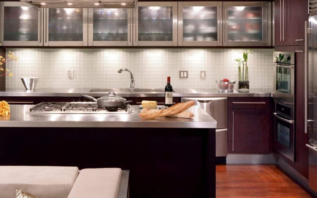 The Best Way to Style Glass Kitchen Cabinet Doors